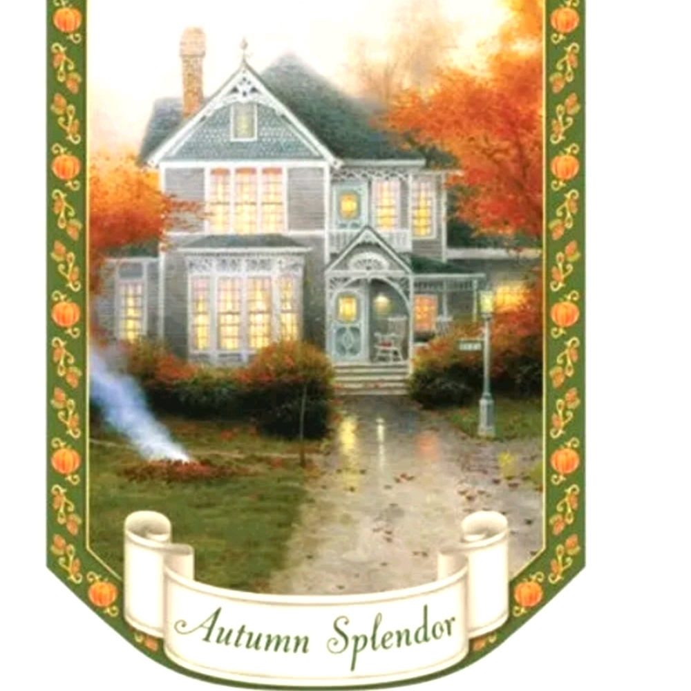 Thomas Kinkade A Year of Glad Tidings Autu…